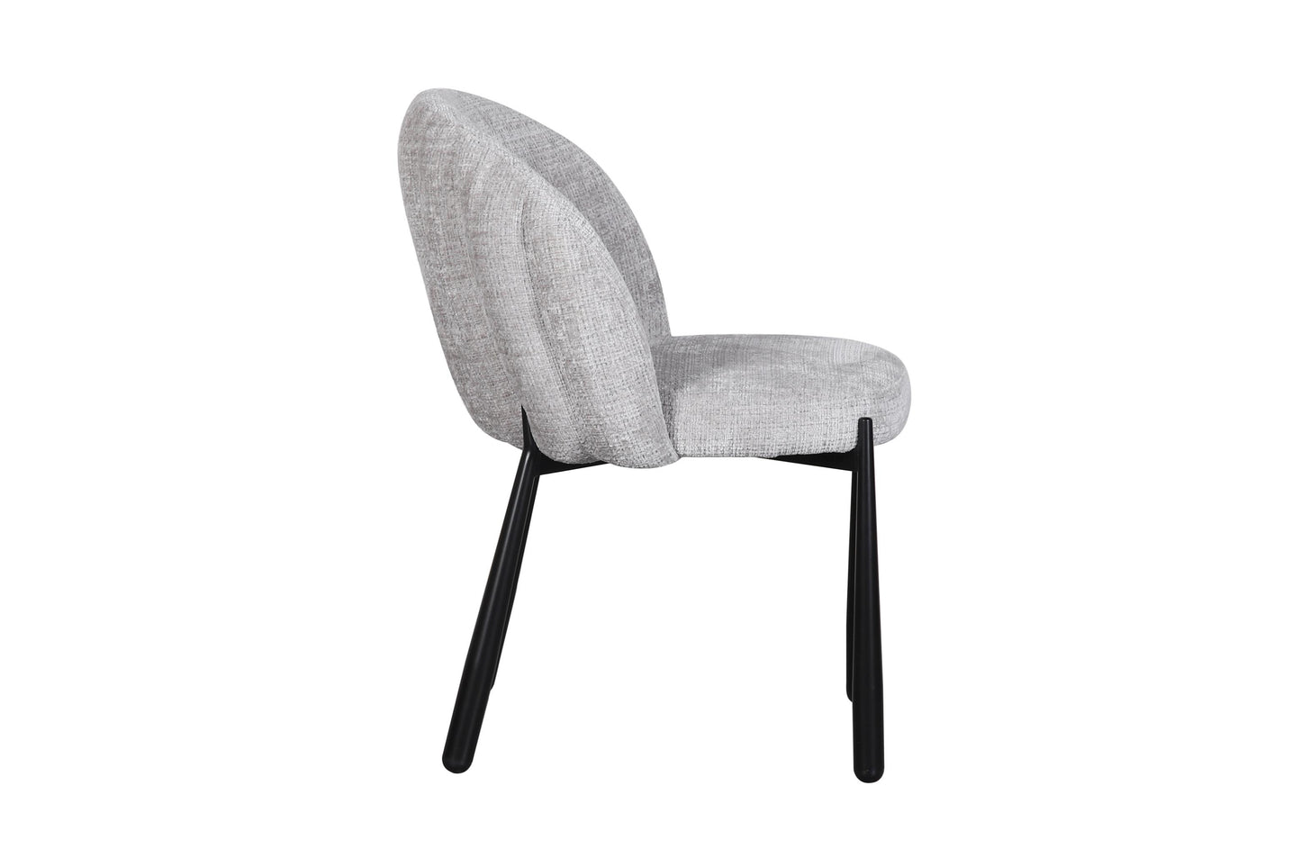 Chaise en tissu anti tache, 60x64xH83CM - AVITAL