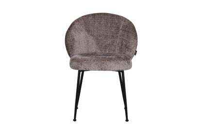 Chaise en tissu anti tache, 58x60xH82,5CM - SHIREL