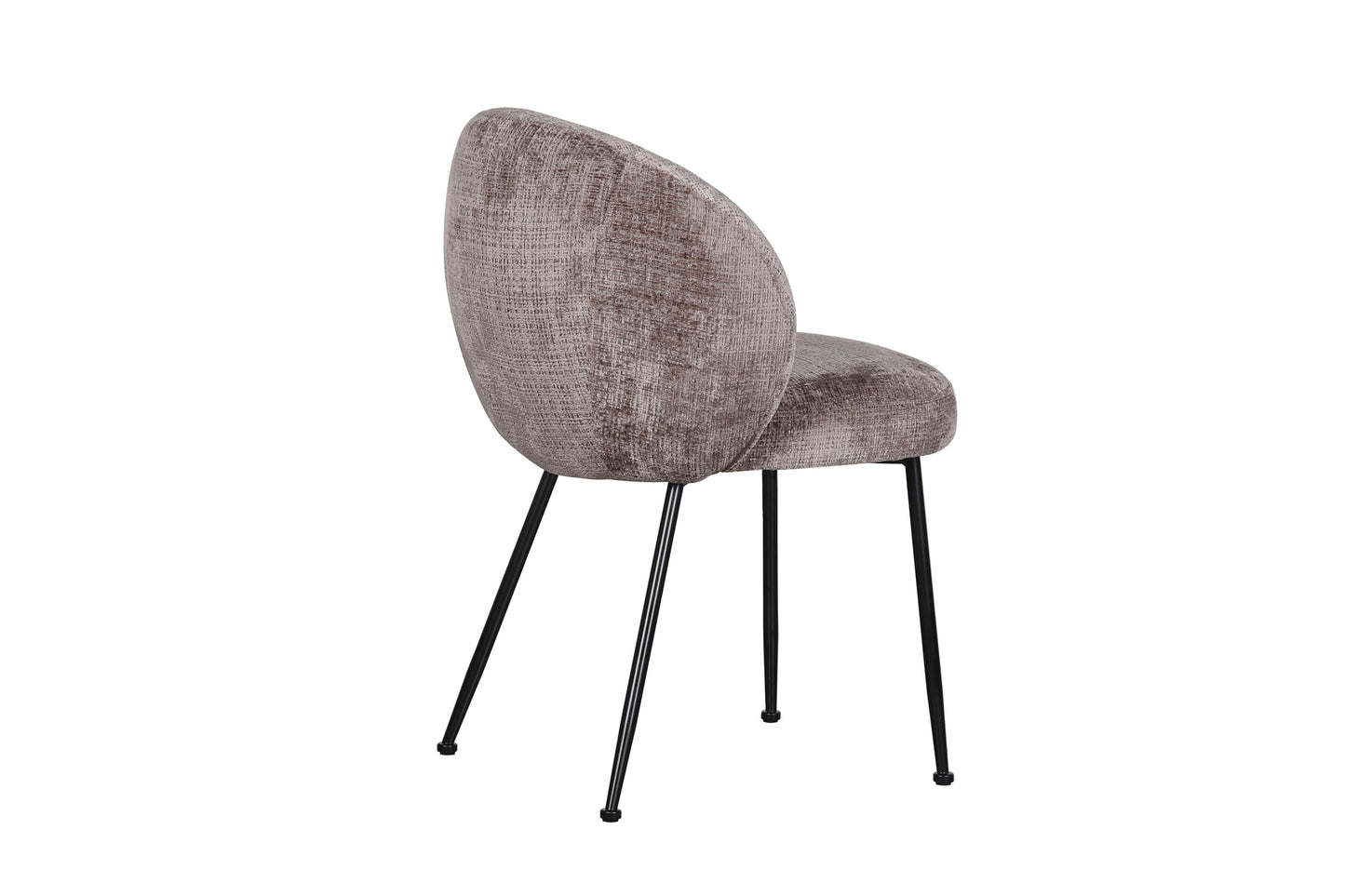 Chaise en tissu anti tache, 58x60xH82,5CM - SHIREL