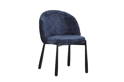 Chaise en tissu anti tache, 60x64xH83CM - AVITAL