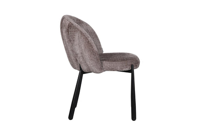 Chaise en tissu anti tache, 60x64xH83CM - AVITAL