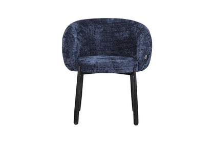 Chaise en tissu anti tache, 68x64xH79CM - LEAH