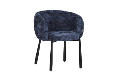 Chaise en tissu anti tache, 68x64xH79CM - LEAH