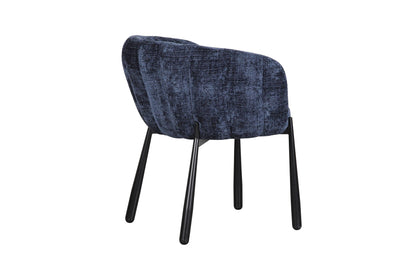 Chaise en tissu anti tache, 68x64xH79CM - LEAH