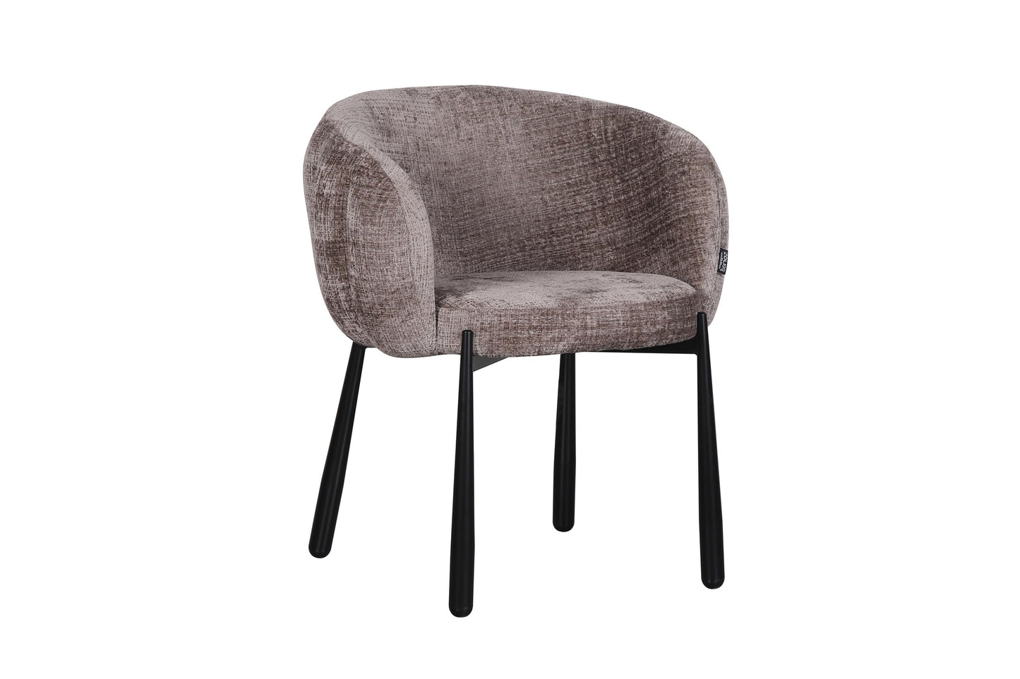 Chaise en tissu anti tache, 68x64xH79CM - LEAH
