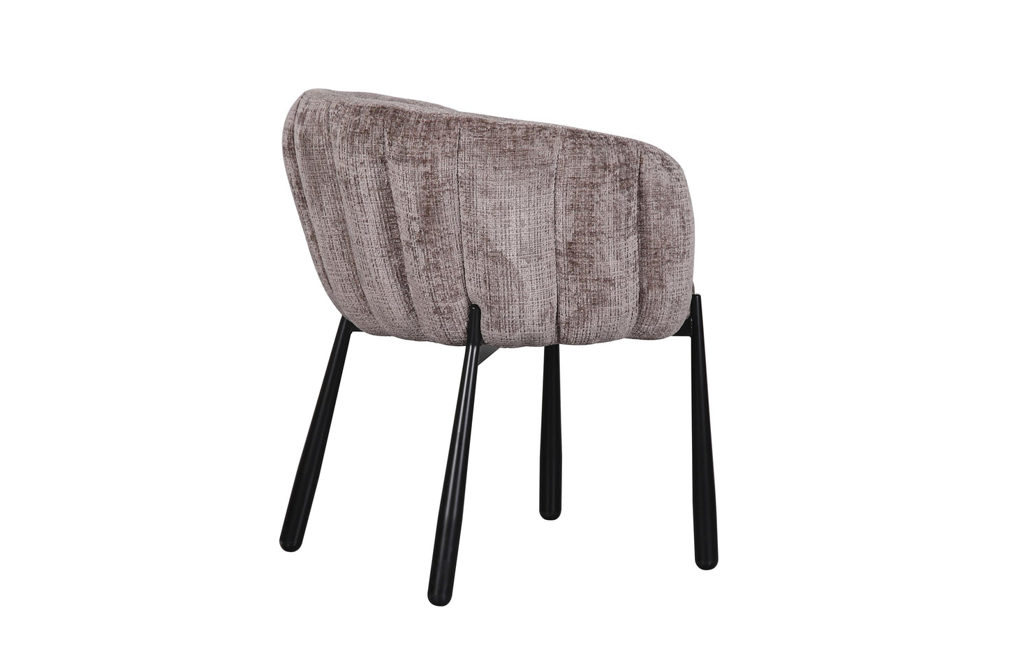 Chaise en tissu anti tache, 68x64xH79CM - LEAH