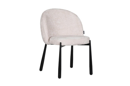 Chaise en tissu anti tache, 60x64xH83CM - AVITAL