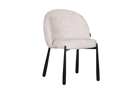 Chaise en tissu anti tache, 60x64xH83CM - AVITAL