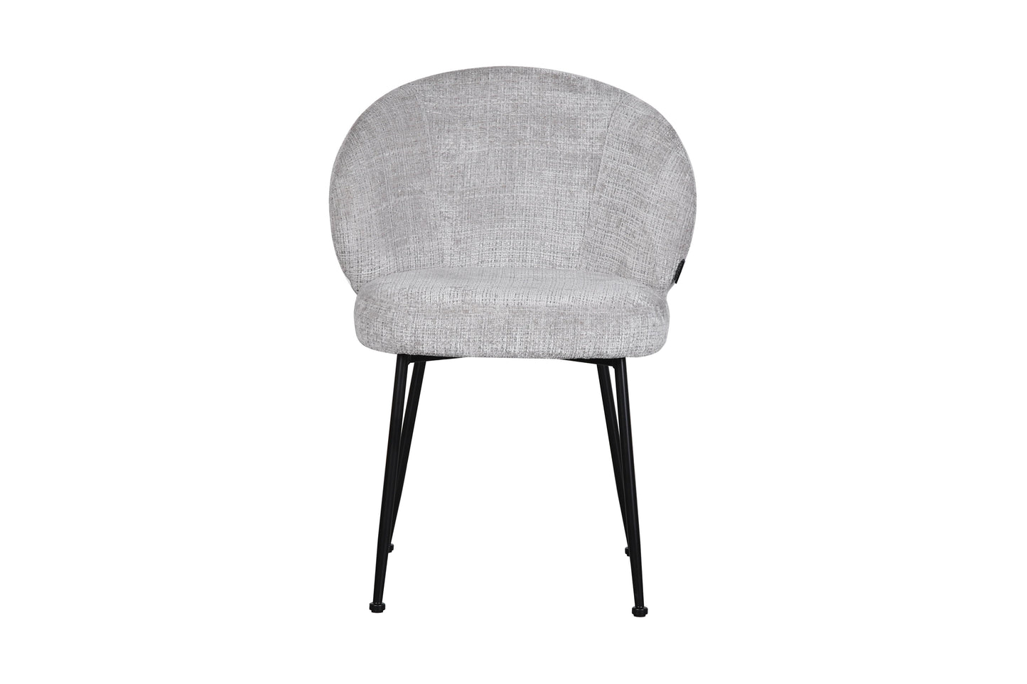 Chaise en tissu anti tache, 58x60xH82,5CM - SHIREL