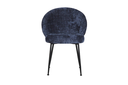 Chaise en tissu anti tache, 58x60xH82,5CM - SHIREL