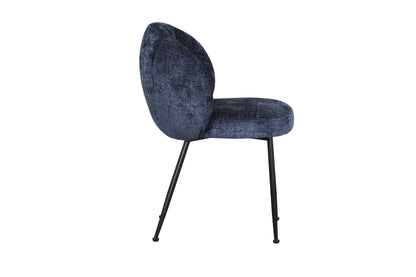 Chaise en tissu anti tache, 58x60xH82,5CM - SHIREL