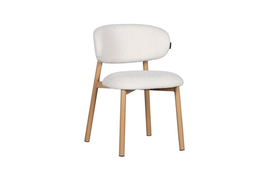 Chaise en tissu anti tache, 50,5x53,5xH74CM - MAYA