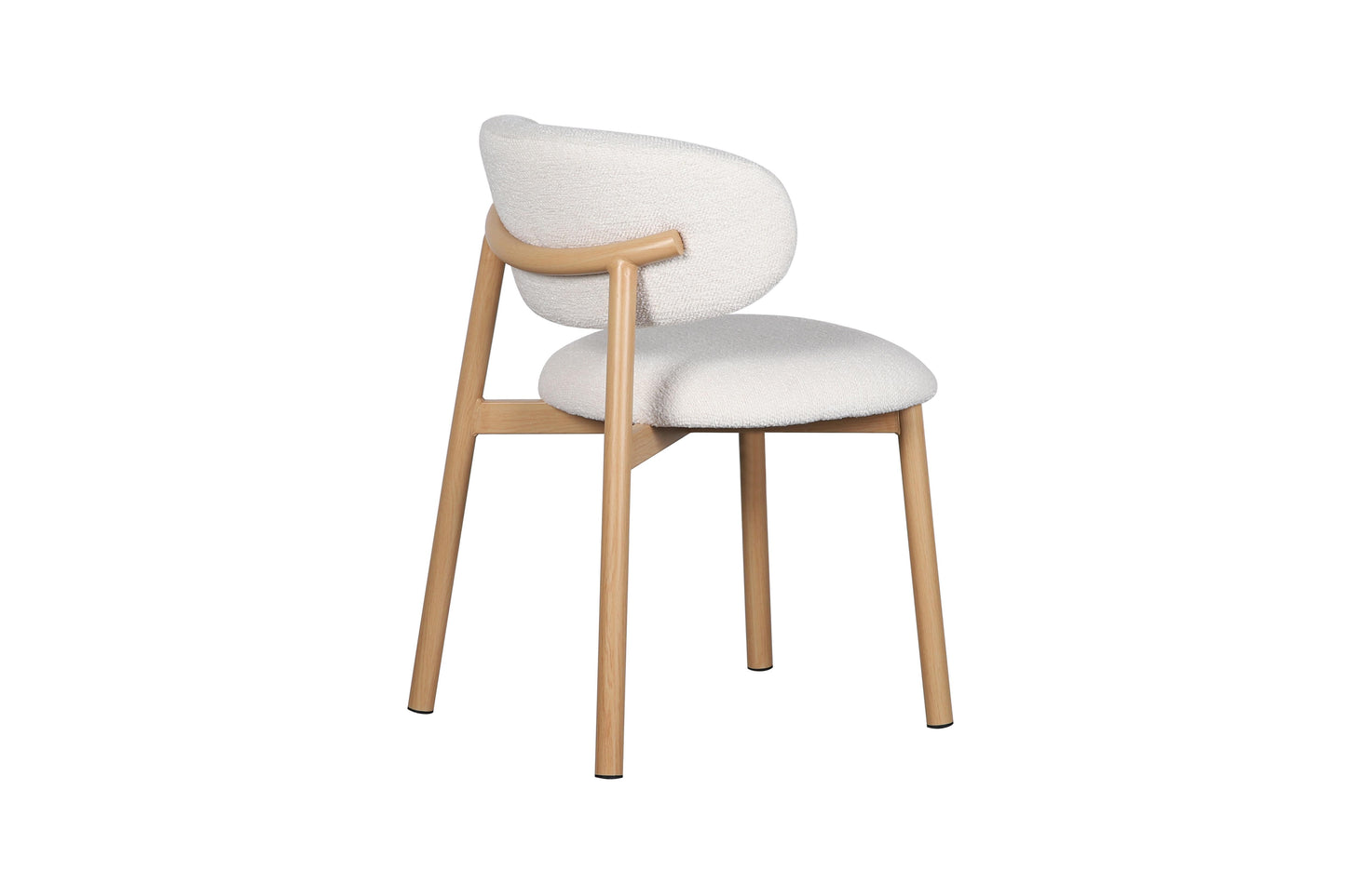 Chaise en tissu anti tache, 50,5x53,5xH74CM - MAYA