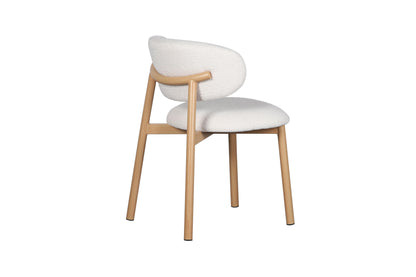 Chaise en tissu anti tache, 50,5x53,5xH74CM - MAYA