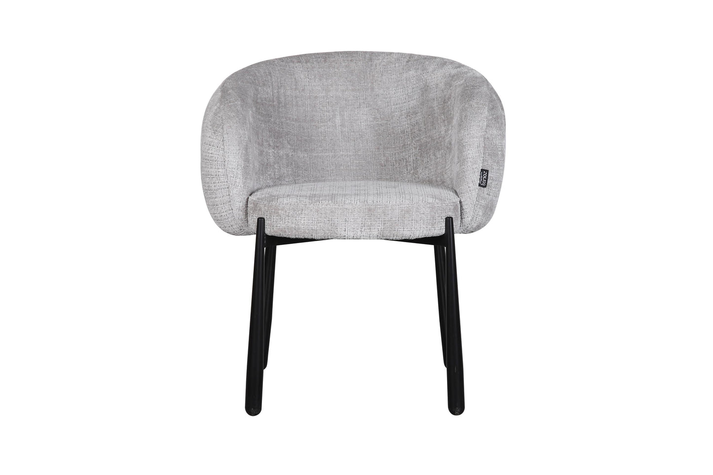 Chaise en tissu anti tache, 68x64xH79CM - LEAH
