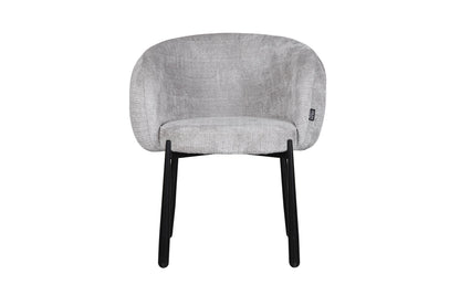 Chaise en tissu anti tache, 68x64xH79CM - LEAH