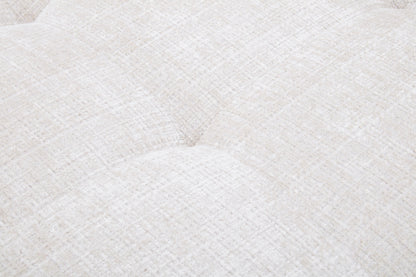 Canapé angle 5 places en tissu anti tache, 284x127xH80CM - LUNA