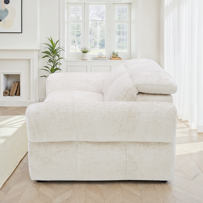 Canapé relax en tissu anti tache - CLEO