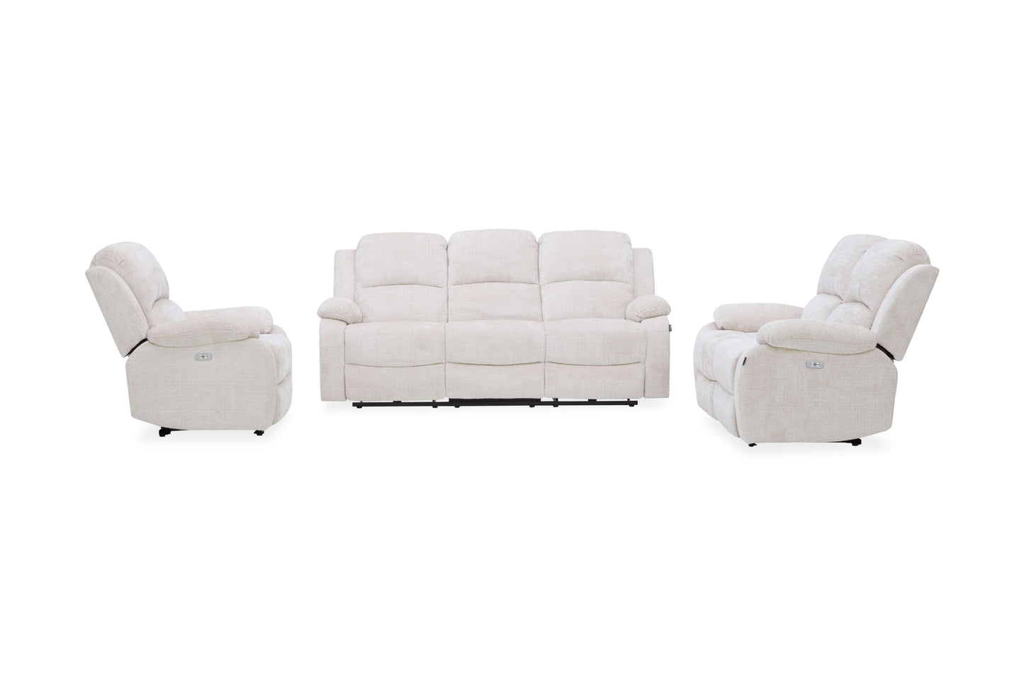 Canapé / fauteuil en tissu anti tache relax super confortable - ROMÉO
