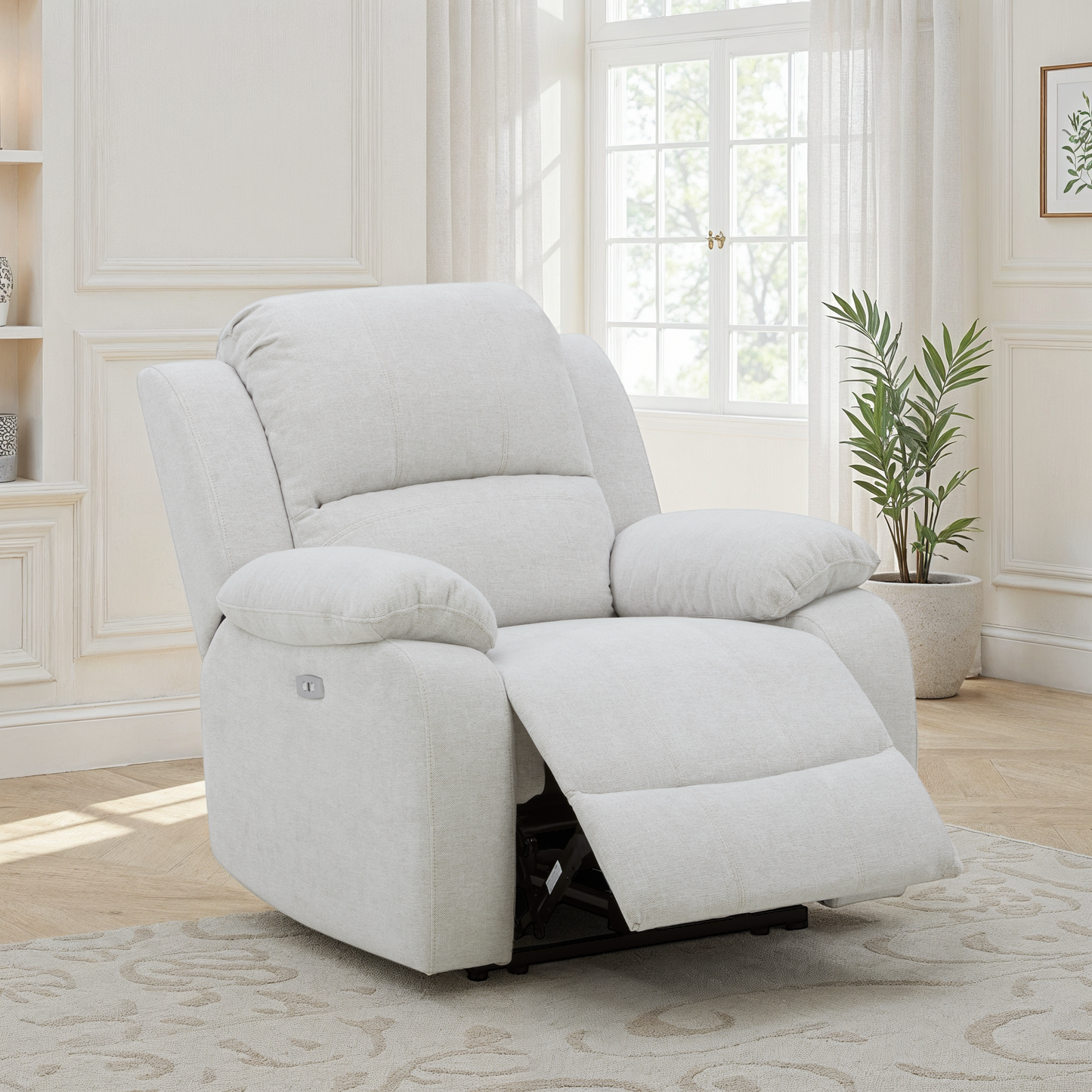 Canapé / fauteuil en tissu anti tache relax super confortable - ROMÉO