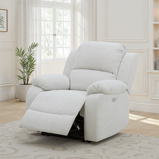 Canapé / fauteuil en tissu anti tache relax super confortable - ROMÉO