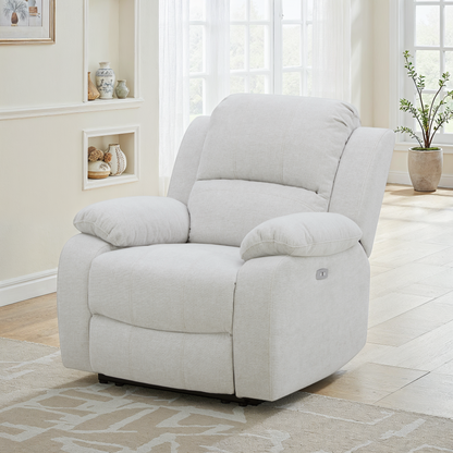 Canapé / fauteuil en tissu anti tache relax super confortable - ROMÉO