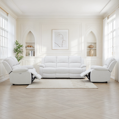 Canapé / fauteuil en tissu anti tache relax super confortable - ROMÉO