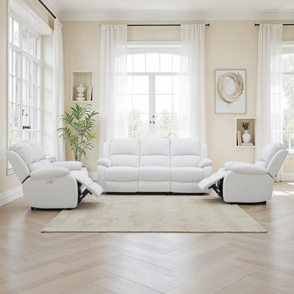 Canapé / fauteuil en tissu anti tache relax super confortable - ROMÉO