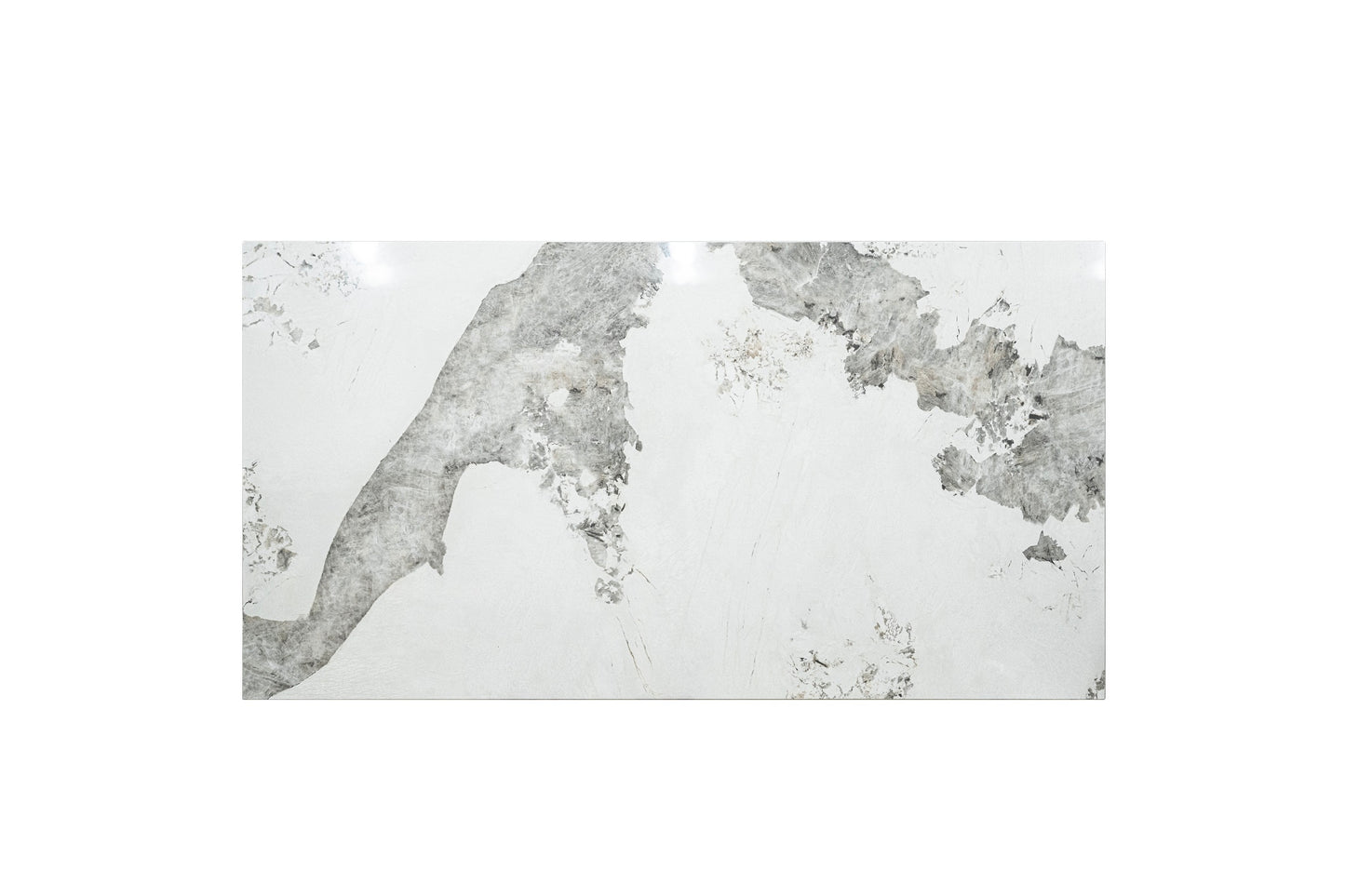 Table à manger plateau en ceramique rectangulaire, H76CM - PILAR