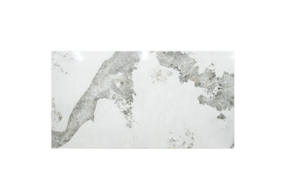 Table à manger plateau en ceramique rectangulaire, H76CM - PILAR