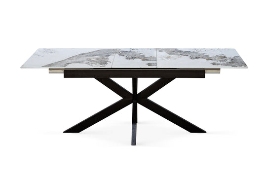 Table à manger extensible avec plateau en céramique - PILAR