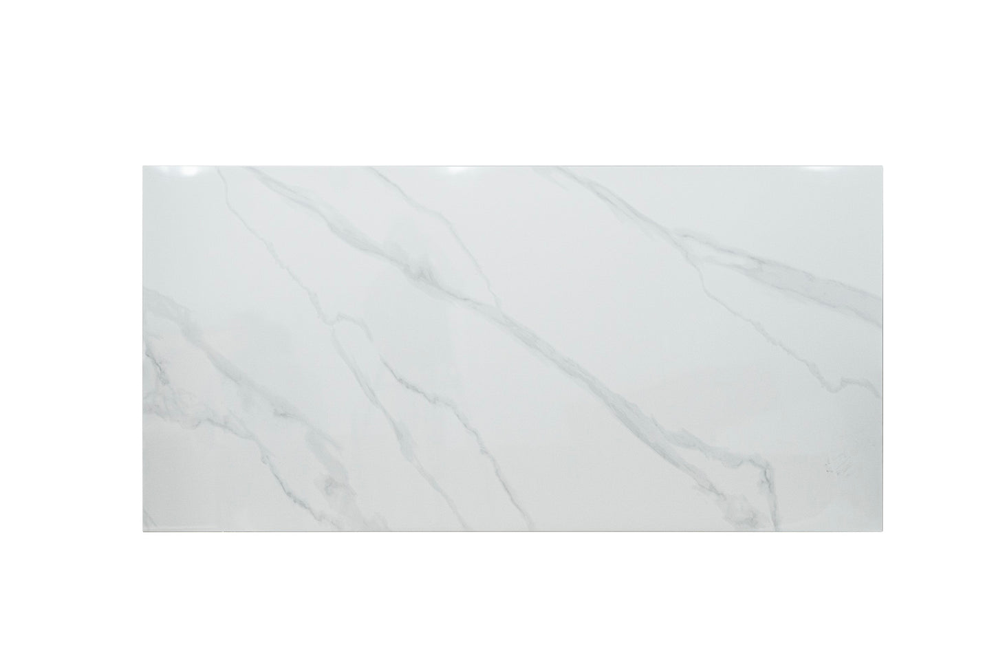 Table à manger plateau en ceramique rectangulaire, H76CM - PILAR