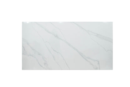 Table à manger plateau en ceramique rectangulaire, H76CM - PILAR