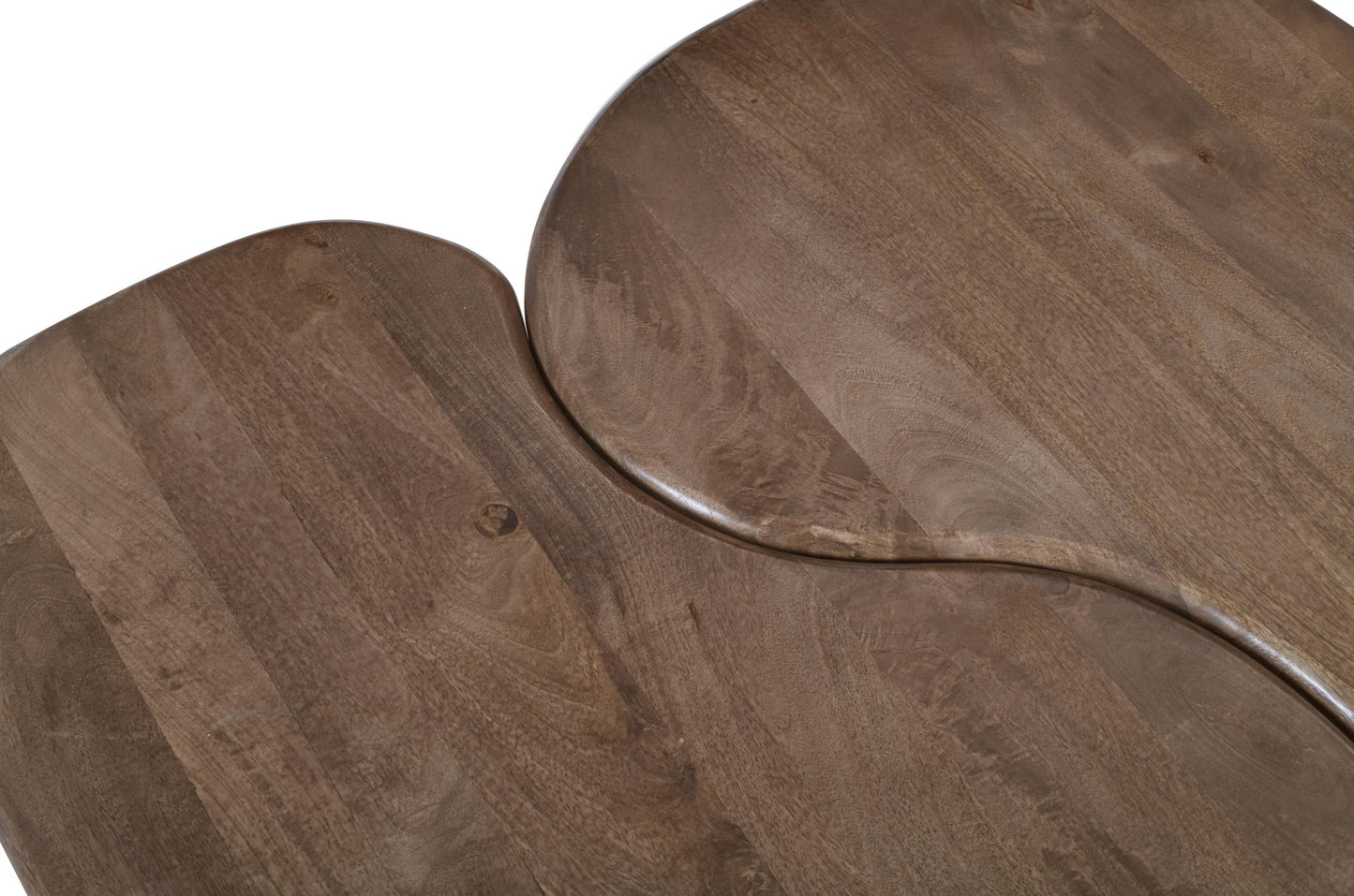 Set de 2 tables basses en bois, 112x70xH35CM et 112x70xH35CM - SOREN