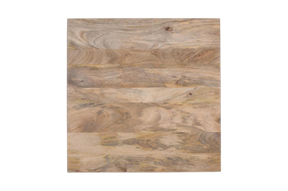 Table basse en bois massif, 90x90xH45CM - LINEA