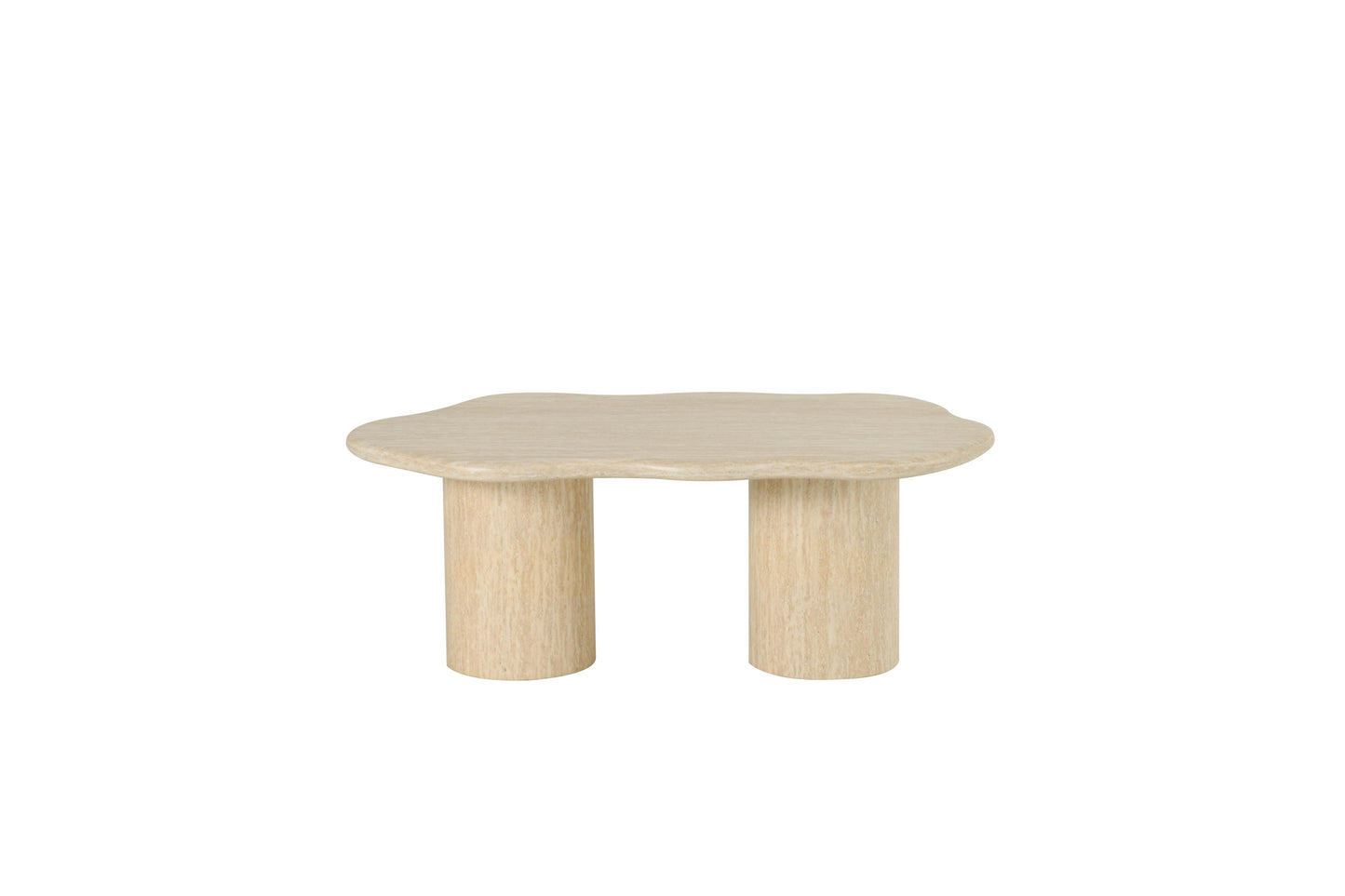 Table basse en travertin, 120x70xH45CM - TORINO
