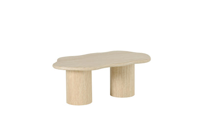 Table basse en travertin, 120x70xH45CM - TORINO