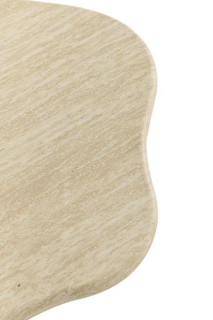 Table basse en travertin, 120x70xH45CM - TORINO