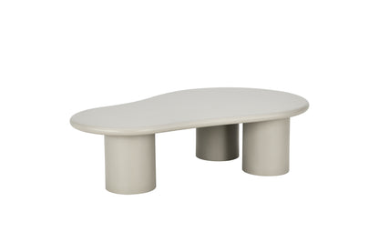 Table basse en travertin, 130x80xH35CM - KAIA