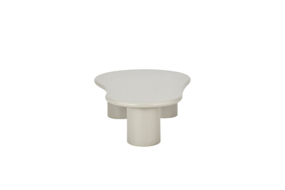 Table basse en travertin, 130x80xH35CM - KAIA