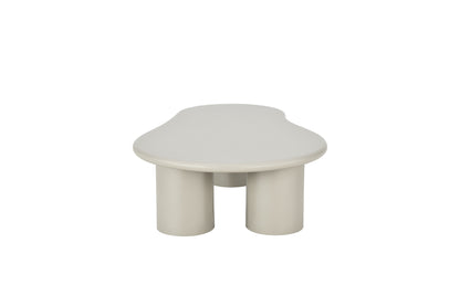 Table basse en travertin, 130x80xH35CM - KAIA