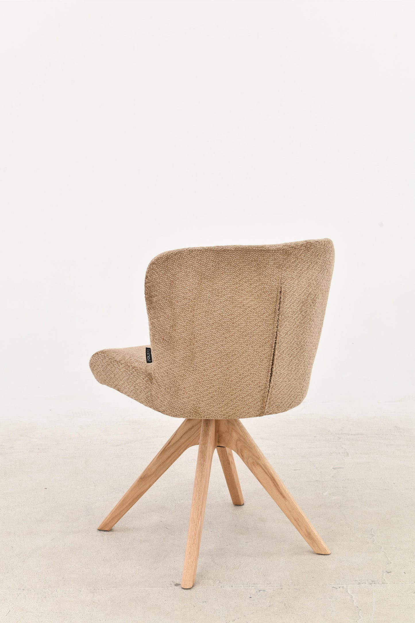 Chaise en tissu anti tache, 52x63xH82CM - ALINA