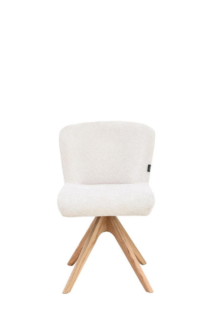 Chaise en tissu anti tache, 52x63xH82CM - ALINA