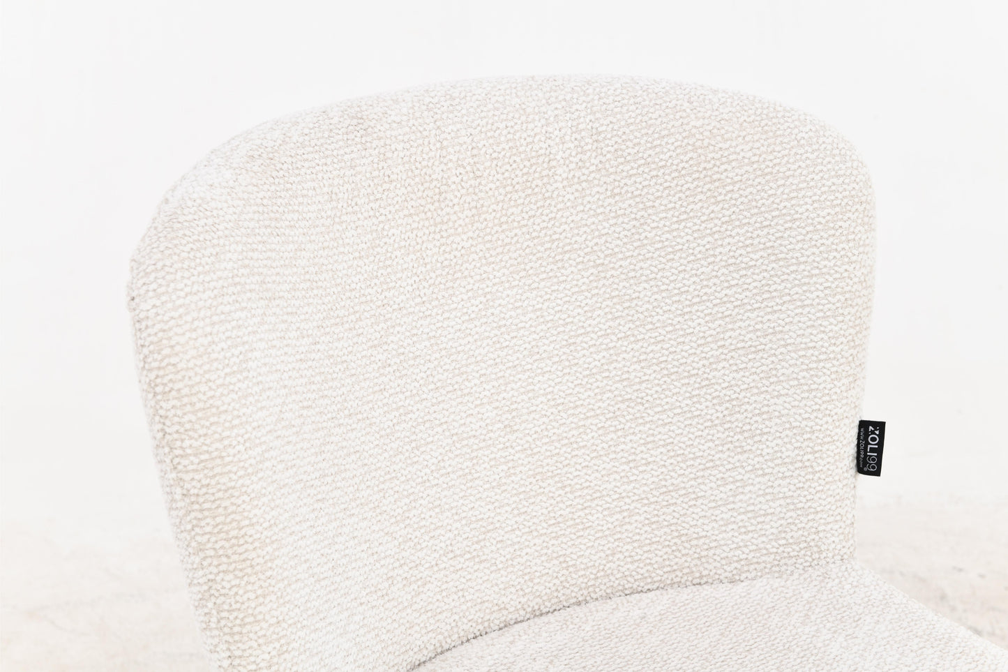 Chaise en tissu anti tache, 52x63xH82CM - ALINA