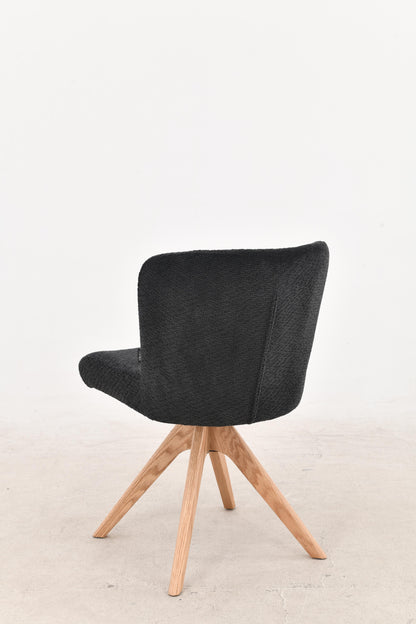 Chaise en tissu anti tache, 52x63xH82CM - ALINA