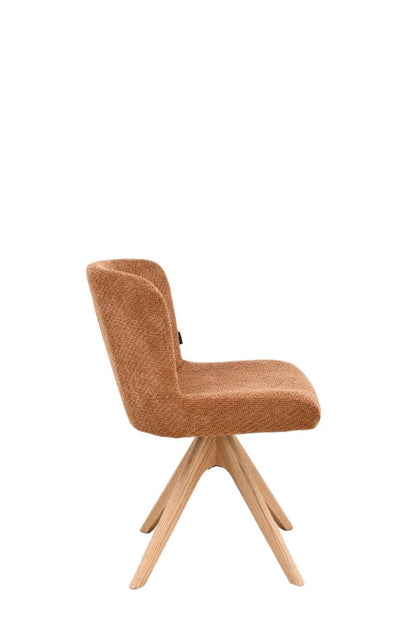 Chaise en tissu anti tache, 52x63xH82CM - ALINA
