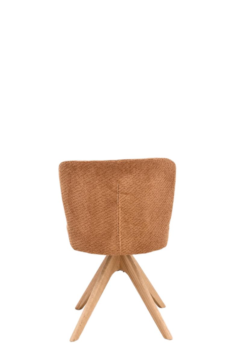 Chaise en tissu anti tache, 52x63xH82CM - ALINA