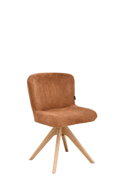 Chaise en tissu anti tache, 52x63xH82CM - ALINA