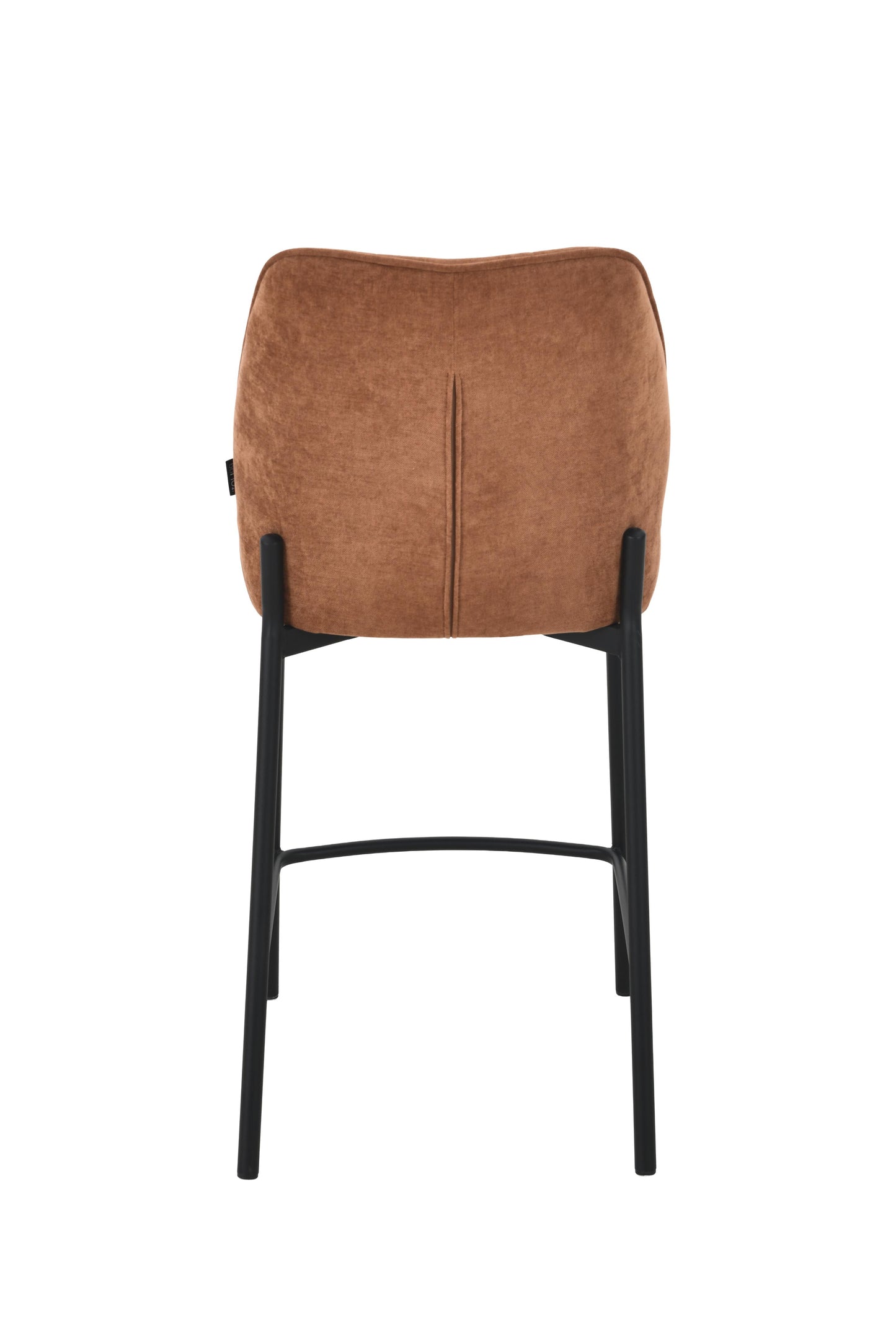 Chaise haute tabouret de bar en tissu anti tache, 67x47xH97,5CM - LYRA