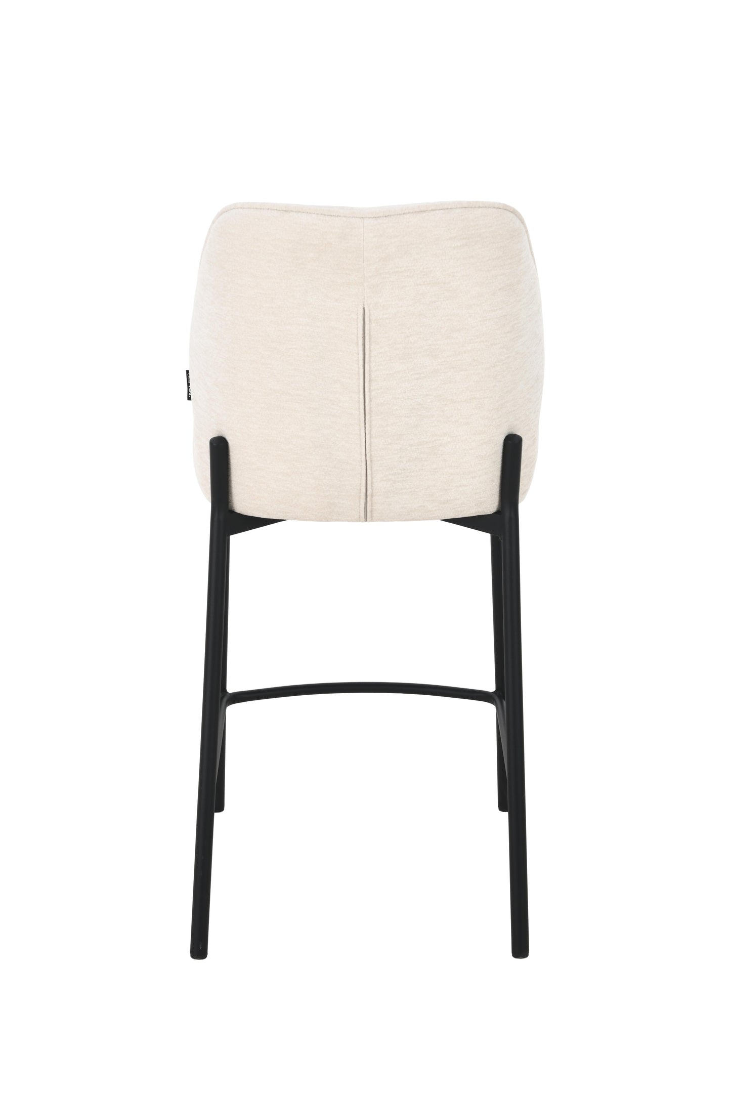 Chaise haute tabouret de bar en tissu anti tache, 67x47xH97,5CM - LYRA